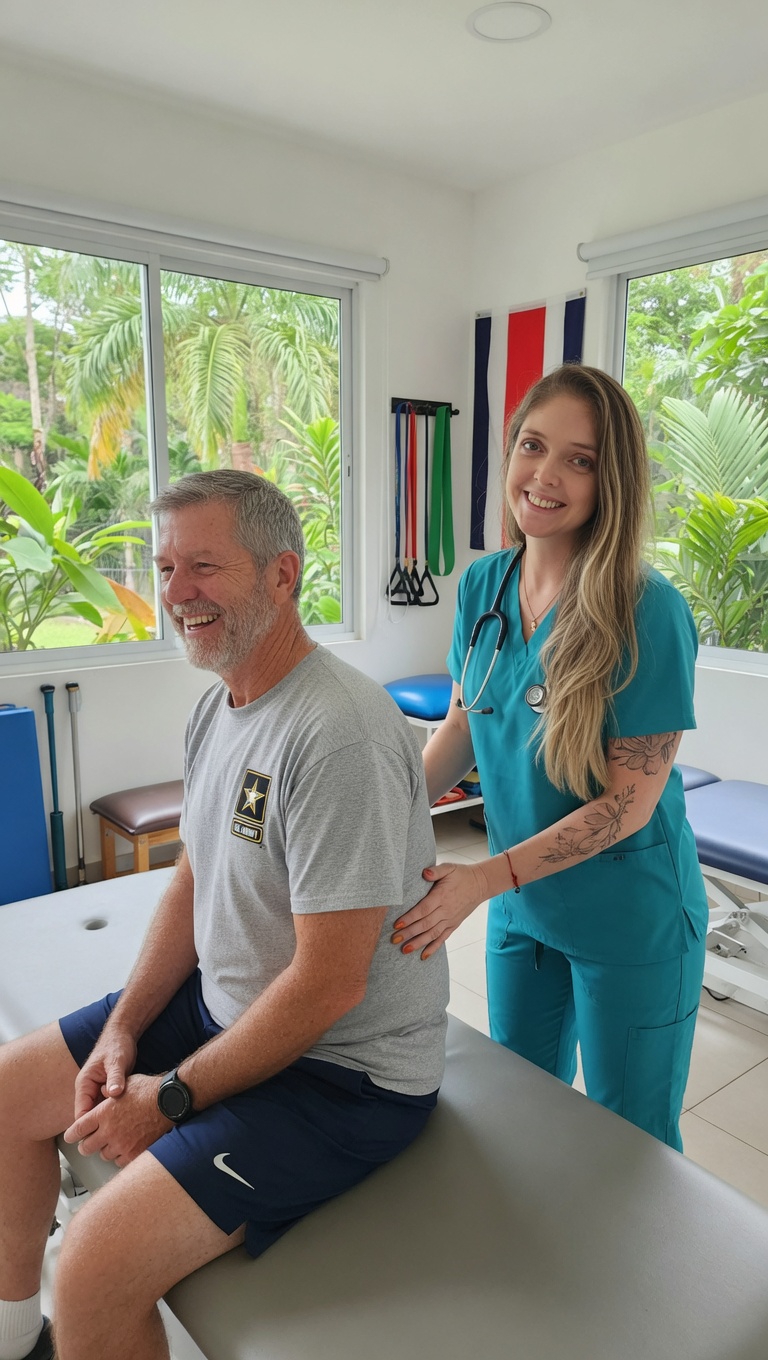 Physical therapy evaluation session at Physio Smart Costa Rica